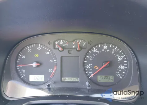 2003 Volkswagen Golf Gls 2.0L z USA, uszkodzony, nr VIN 9BWGK61J834005310